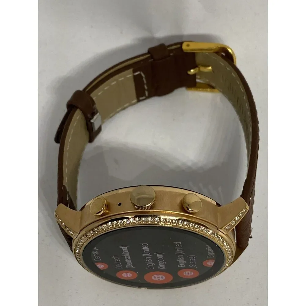 Fossil Gen 4 Authentic Digital Dial Smart Watch Custom Band FTW6011 LT457